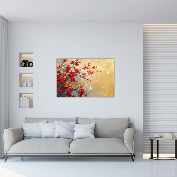 Slika - Cvjetno drvo (90x60 cm)