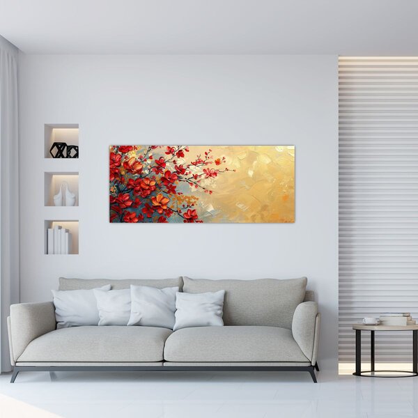 Slika - Cvjetno drvo (120x50 cm)