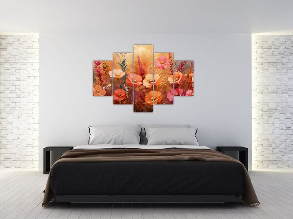 Slika - Livadsko cvijeće, slika (150x105 cm)