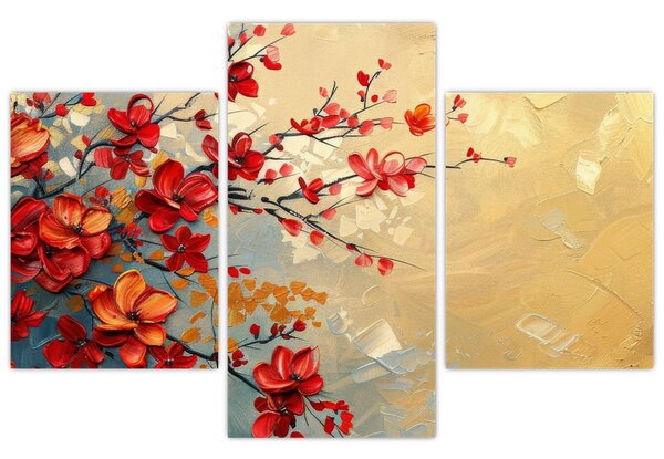 Slika - Cvjetno drvo (90x60 cm)