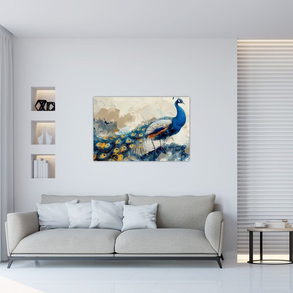 Slika - Paun, slika (90x60 cm)