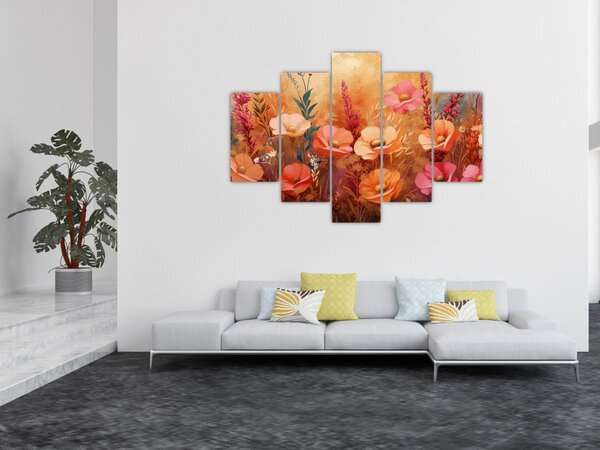 Slika - Livadsko cvijeće, slika (150x105 cm)