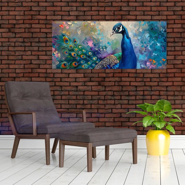 Slika - Slikanje pauna (120x50 cm)