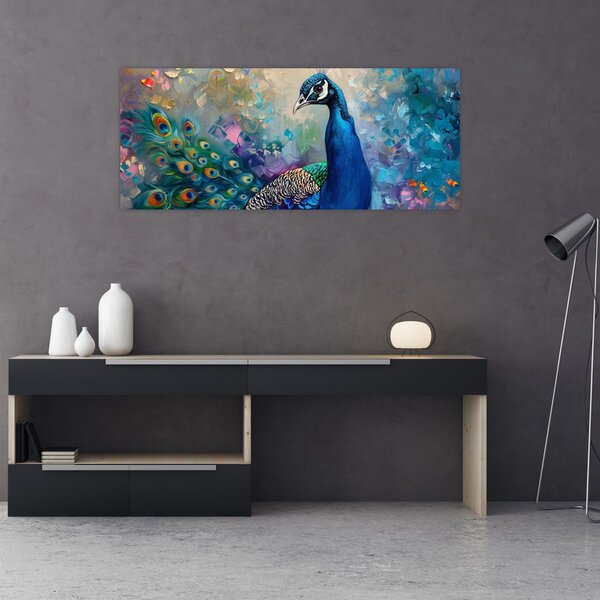 Slika - Slikanje pauna (120x50 cm)