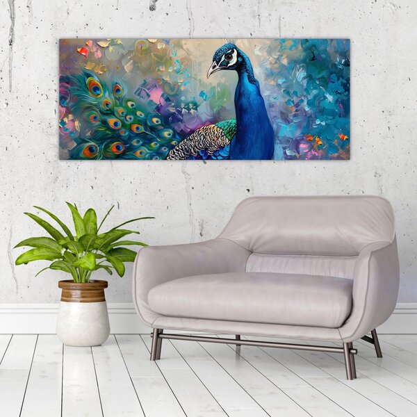 Slika - Slikanje pauna (120x50 cm)