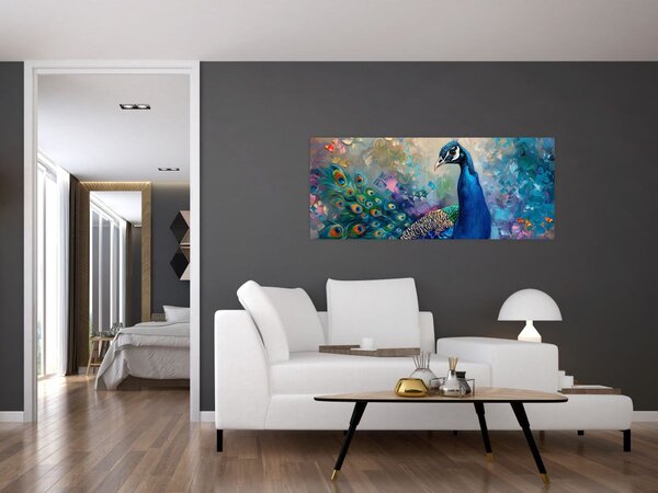 Slika - Slikanje pauna (120x50 cm)
