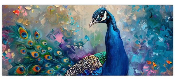 Slika - Slikanje pauna (120x50 cm)
