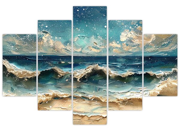 Slika - Slikanje mora (150x105 cm)