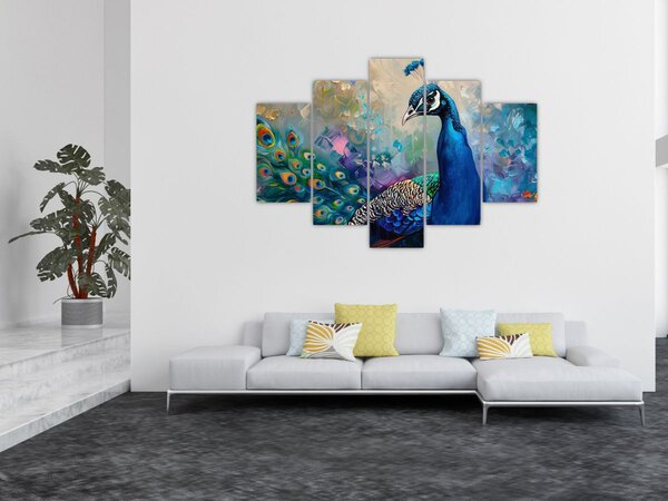 Slika - Slikanje pauna (150x105 cm)