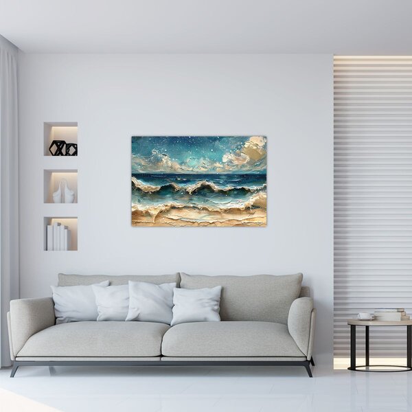 Slika - Slikanje mora (90x60 cm)