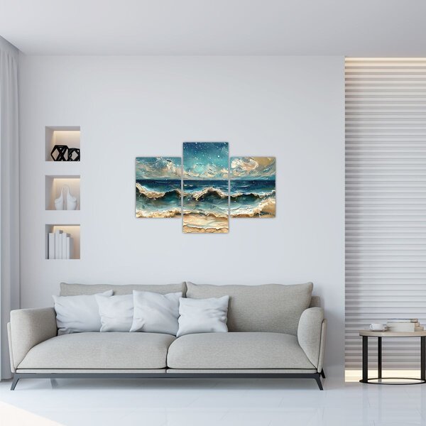 Slika - Slikanje mora (90x60 cm)