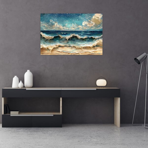 Slika - Slikanje mora (90x60 cm)