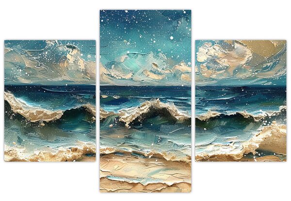 Slika - Slikanje mora (90x60 cm)