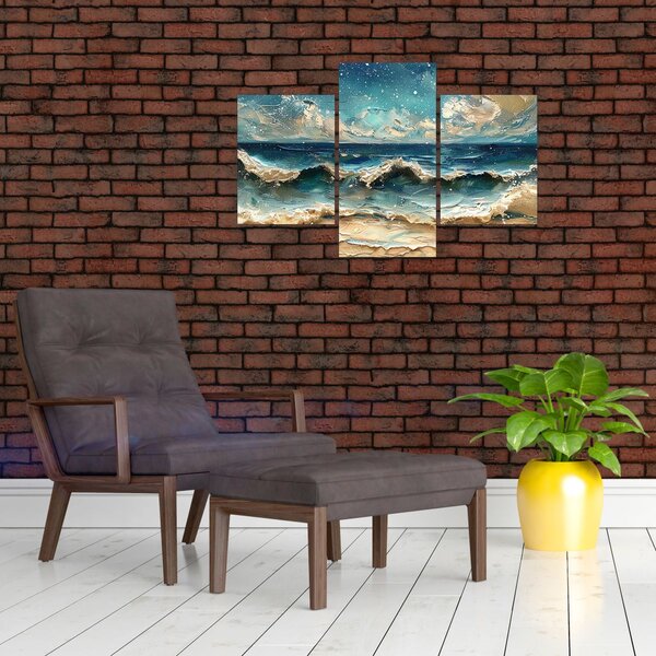 Slika - Slikanje mora (90x60 cm)