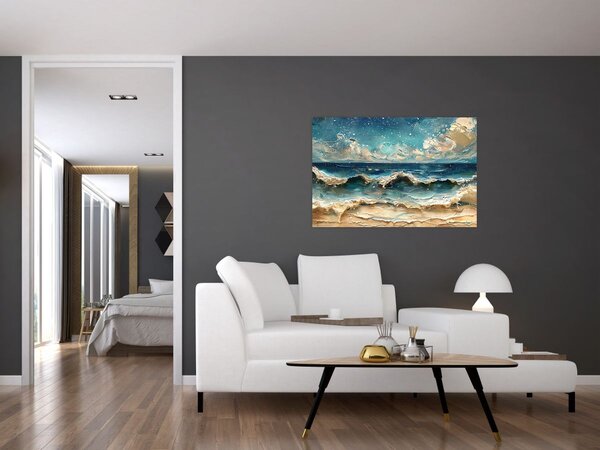 Slika - Slikanje mora (90x60 cm)