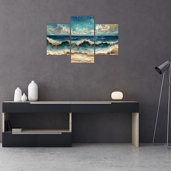 Slika - Slikanje mora (90x60 cm)