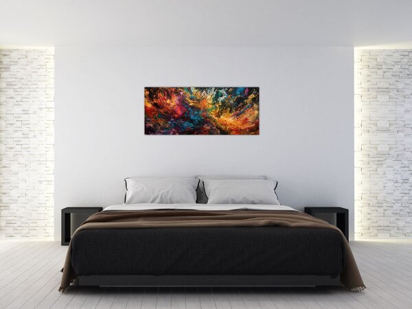 Slika - Apstrakcija boja II. (120x50 cm)