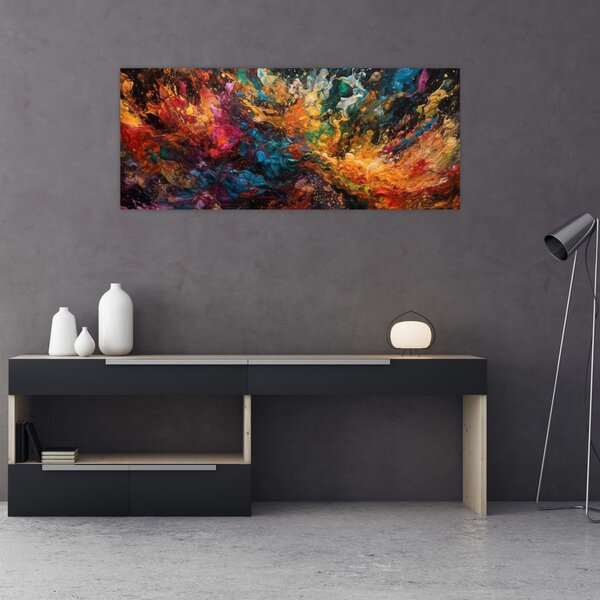 Slika - Apstrakcija boja II. (120x50 cm)