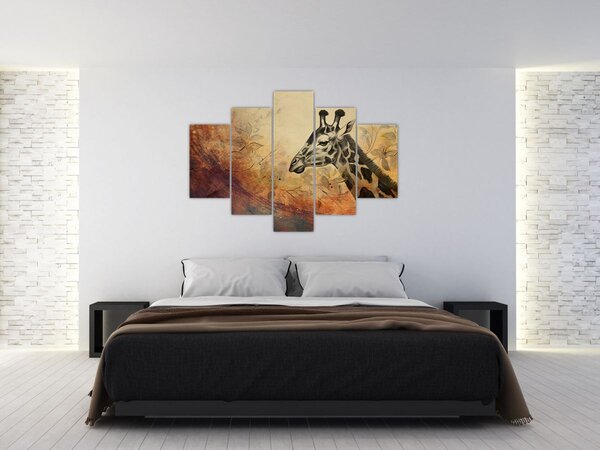 Slika - Žirafa, slika (150x105 cm)