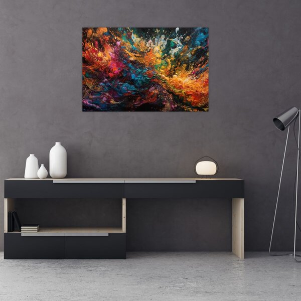 Slika - Apstrakcija boja II. (90x60 cm)