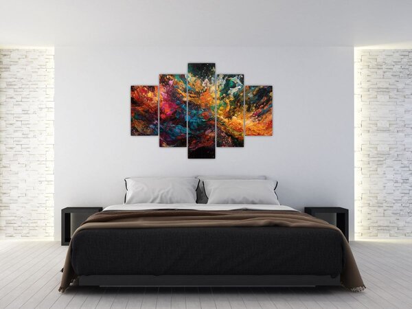 Slika - Apstrakcija boja II. (150x105 cm)