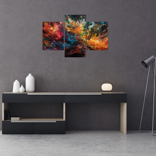 Slika - Apstrakcija boja II. (90x60 cm)