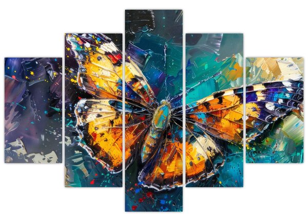 Slika - Leptir, ulje na platnu (150x105 cm)