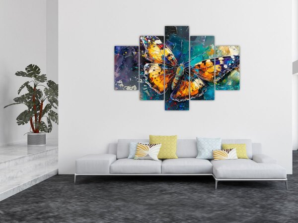 Slika - Leptir, ulje na platnu (150x105 cm)