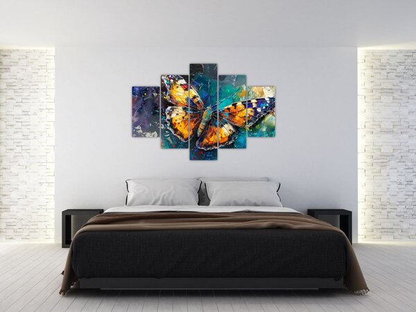 Slika - Leptir, ulje na platnu (150x105 cm)
