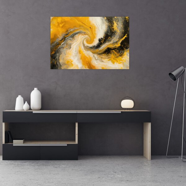 Slika - Spiralna apstrakcija (90x60 cm)