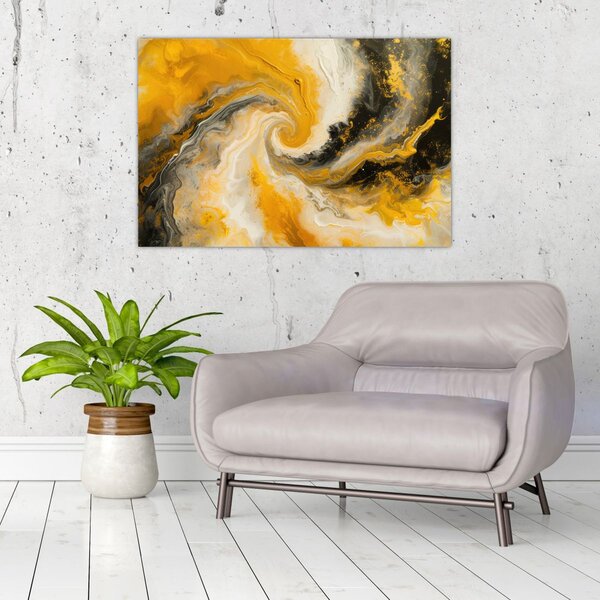 Slika - Spiralna apstrakcija (90x60 cm)