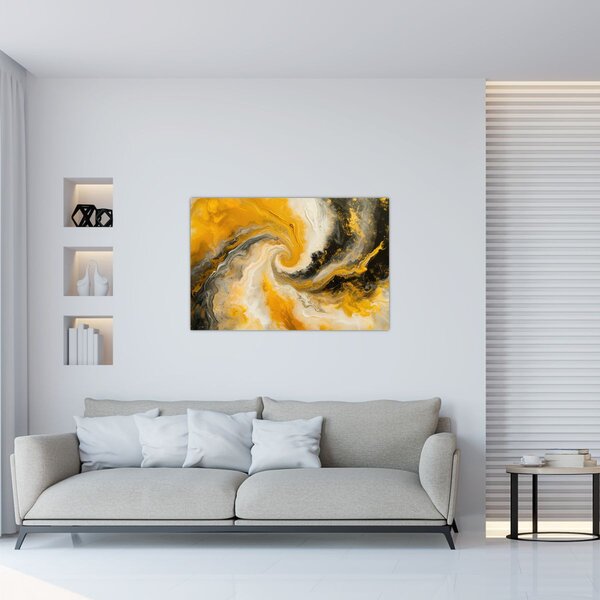 Slika - Spiralna apstrakcija (90x60 cm)