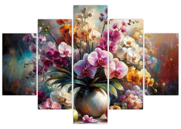 Slika - Vaza s cvijećem II. (150x105 cm)
