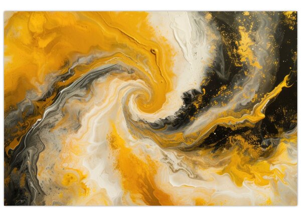 Slika - Spiralna apstrakcija (90x60 cm)