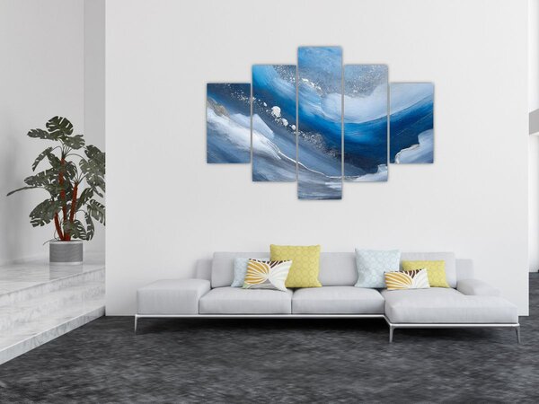 Slika - Apstrakcija oceana (150x105 cm)