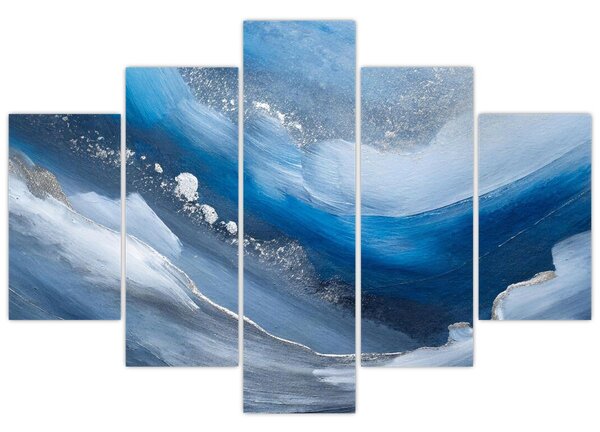 Slika - Apstrakcija oceana (150x105 cm)