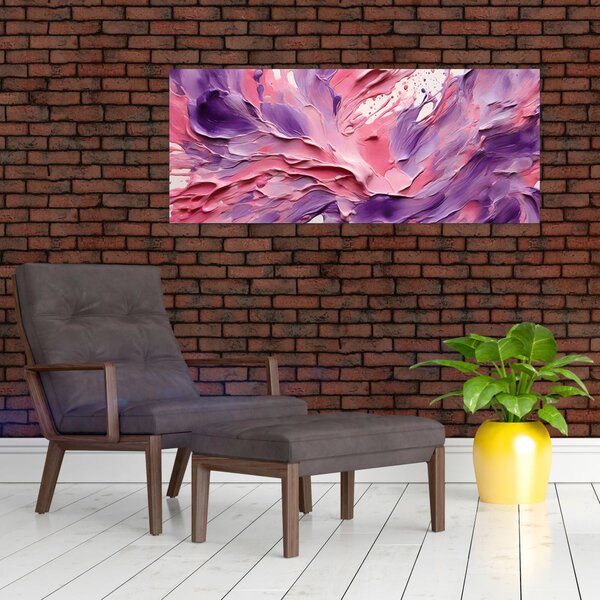 Slika - Romantična apstrakcija (120x50 cm)