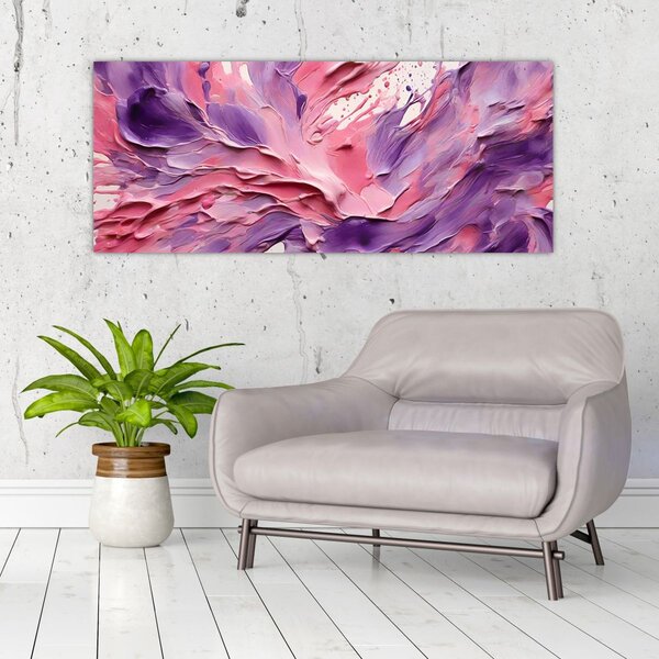 Slika - Romantična apstrakcija (120x50 cm)