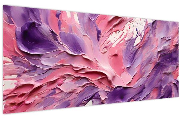 Slika - Romantična apstrakcija (120x50 cm)