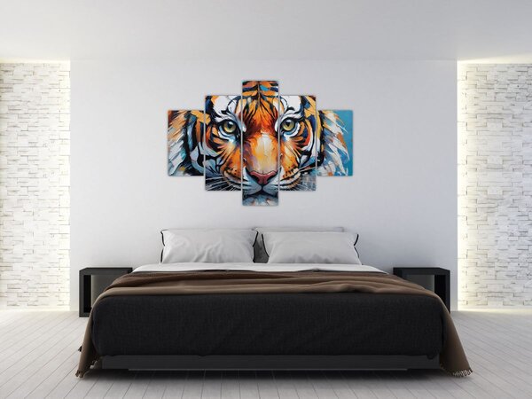 Slika - Pogled na tigra, slika (150x105 cm)