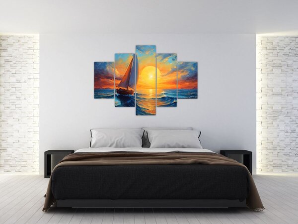 Slika - Jedrilice (150x105 cm)