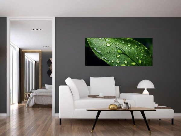 Slika - List poslije kiše (120x50 cm)