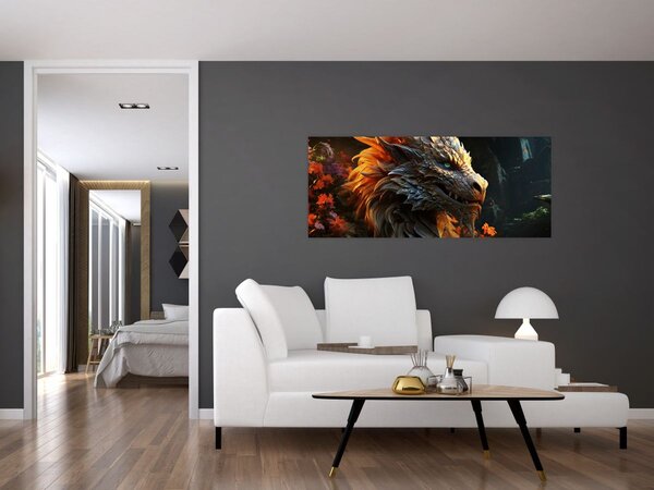 Slika - Zmaj (120x50 cm)
