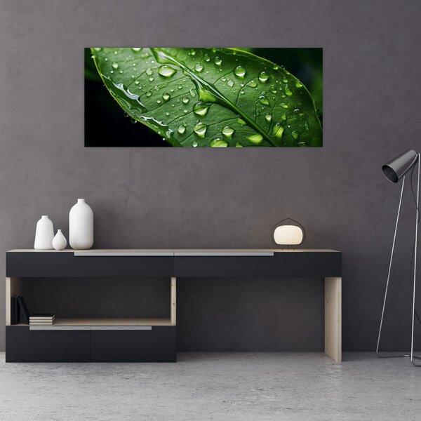 Slika - List poslije kiše (120x50 cm)