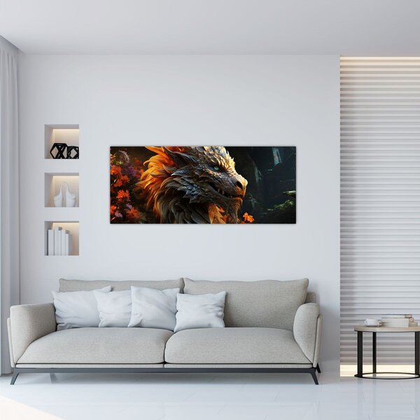 Slika - Zmaj (120x50 cm)