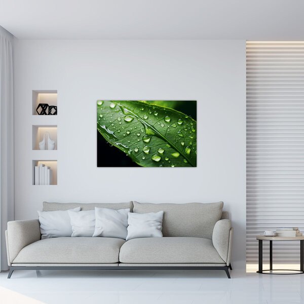 Slika - List poslije kiše (90x60 cm)