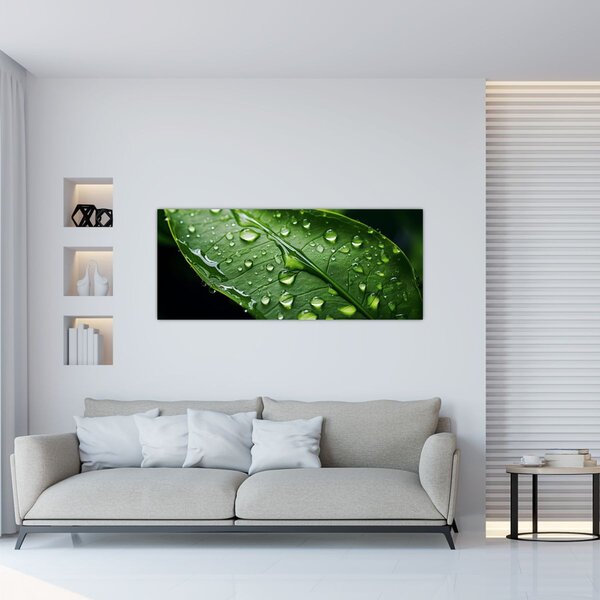 Slika - List poslije kiše (120x50 cm)
