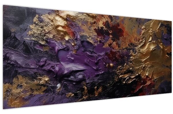 Slika - Teksturirana apstrakcija (120x50 cm)