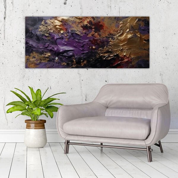 Slika - Teksturirana apstrakcija (120x50 cm)