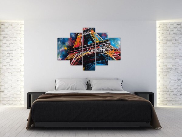 Slika - Slika Eiffelovog tornja II. (150x105 cm)